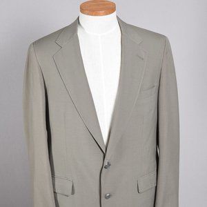 Cricketeer Men's Dayton Hudson Coat Blazer Gray Rayon Blend 43R